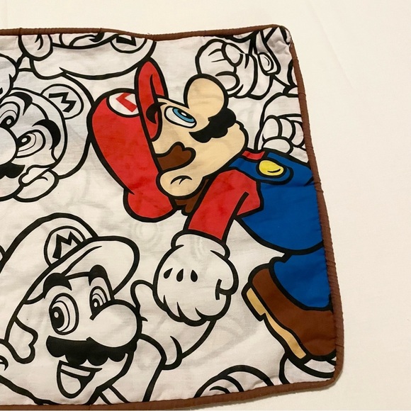 Lot of 2 Super Mario Character Pillowcases - Picture 13 of 16